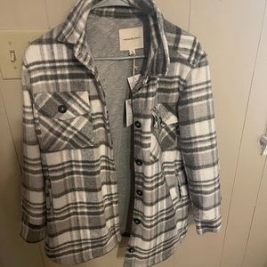 Plaid Shacket NWT